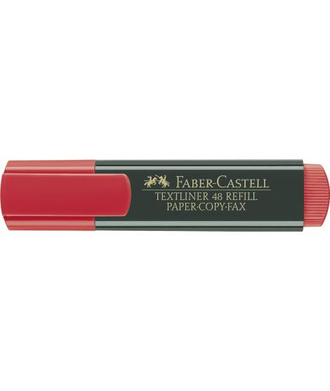 Faber-Castell Rotulador Marcador Fluorescente Textliner 48 - Punta Biselada - Trazo entre 1.2mm y 5mm - Tinta con Base de Agua -