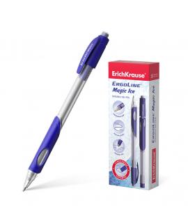Erichkrause Boligrafo de Gel Borrable Ergoline Magic Ice - Punta de 0,5mm - Tinta de Gel de Secado Rapido - Cuerpo Semitranspare