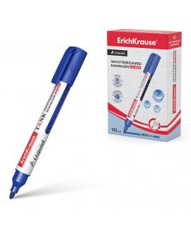 Erichkrause Marcador para Pizarra Blanca con Tinta Liquida Liquid Lw-600 - Tecnologia Free Ink - Punta en Forma de Bala - Color 