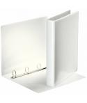 Esselte Carpeta Canguro Gama Basica A4 4 Anillas 4D 25mm - Color Blanco