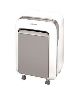 Fellowes LX211 Destructora de Papel Manual Microcorte - Destruye hasta 15 Hojas - 23L - Color Blanco