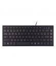 Unykach KB302 Mini Teclado USB con 83 Teclas - Ultraplano - Color Negro