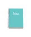 Dohe Serie Pastel Cuaderno con Espiral - Tamaño A5 de 100 Hojas 90gr - Hojas Microperforadas con 2 Taladros - Cuadricula 5mm - C