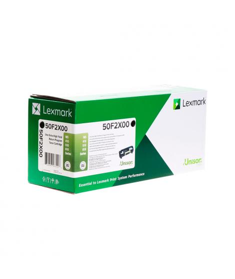 Lexmark MS410/MS415/MS510/MS610 Negro Cartucho de Toner Original - 50F2X0E/502X (Corporate)