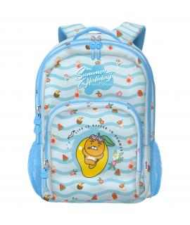 Dohe Kakao Friends Summer Holiday Mochila Escolar Grande - 3 Compartimentos - Bolsillos Laterales - Tirantes Acolchados y Ajusta