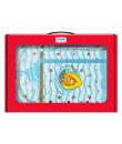 Dohe Kakao Friends Summer Holiday Pack de Mochila Grande + Portatodo Triple + Carpeta de 4 Anillas Formato A4 con Recambio de 10