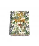 Dohe WWF Save the Nature Cuaderno Espiral Tapa Dura - Tamaño A5 de 100 Hojas 90gr - Hojas Microperforadas con 2 Taladros - Cuadr