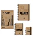 Dohe WWF Classic Expositor de 12 Cuadernos Espiral Wireo - Tamaños A4, A5 y A6 - 96 Hojas Lisas en Papel Ahuesado de 80 g/m2 - C