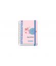 Dohe Pink Panther EcoPink Agenda Escolar Espiral Wire?o A6 - Dia Pagina - Papel 80g/m2 - Cubierta de Carton Plastificado - Cierr