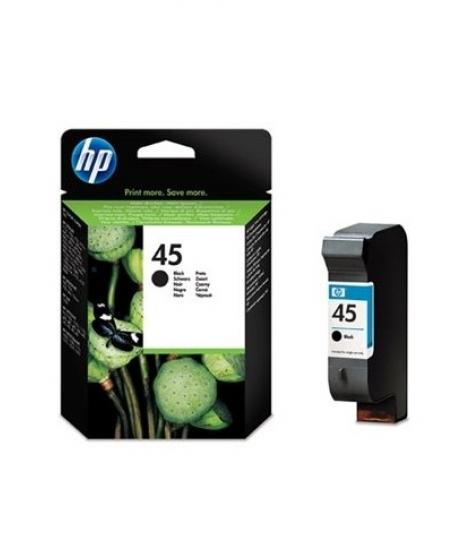 HP 45 Negro Cartucho de Tinta Original - 51645AE