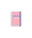 Dohe YALE Pink Lady Agenda Escolar Espiral Wire?o A6 - Dia Pagina - Papel 80g/m2 - Cubierta de Carton Plastificado - Cierre con 