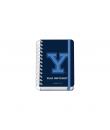 Dohe YALE Navy Agenda Escolar Espiral Wire?o A6 - Dia Pagina - Papel 80g/m2 - Cubierta de Carton Plastificado - Cierre con Goma 