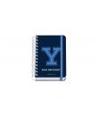 Dohe YALE Navy Agenda Escolar Espiral Wire?o A6 - Dia Pagina - Papel 80g/m2 - Cubierta de Carton Plastificado - Cierre con Goma 