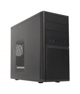 Unykach Dark Shadow Caja MicroATX - Fuente de Alimentacion 500W Incluida - Tamaño Disco Soportado 3.5", 2.5" - USB-A 2.0/3.2 y A