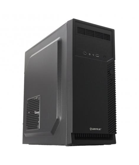 Unykach Aero C30 Caja ATX, MicroATX - Tamaño Disco Soportado 3.5", 2.5" - USB-A 2.0/3.2 y Audio