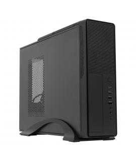 Unykach UK2010SE Caja Torre MicroATX - Fuente de Alimentacion 450W Incluida - Tamaño Disco Soportado 3.5", 2.5" - USB-A 3.2, USB