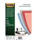 Fellowes Pack de 100 Portadas para Encuadernar de PVC A4 - 300 Micras - Muy Resistentes - Transparente