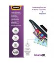 Fellowes Pack de 25 Fundas para Plastificar Brillo A5 - 80 Micras - Alta Calidad - Transparente