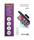 Fellowes Pack de 25 Fundas para Plastificar Brillo A3 - 80 Micras - Alta Calidad - Transparente