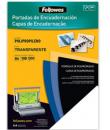 Fellowes Pack de 100 Portadas de Polipropileno A4 - 500 Micras - Acabado de Calidad - Color Transparente