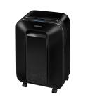 Fellowes LX200 Destructora de Papel Manual Mini-Corte P-4 - Destruye hasta 12 Hojas - Capacidad de la Papelera 22L - Color Negro