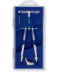 Staedtler Mars 552 01 Compas de Precision - Patas Articuladas - Ajuste Rapido