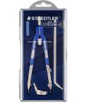 Staedtler Mars 552 02 Compas de Precision - Patas Articuladas - Ajuste Rapido