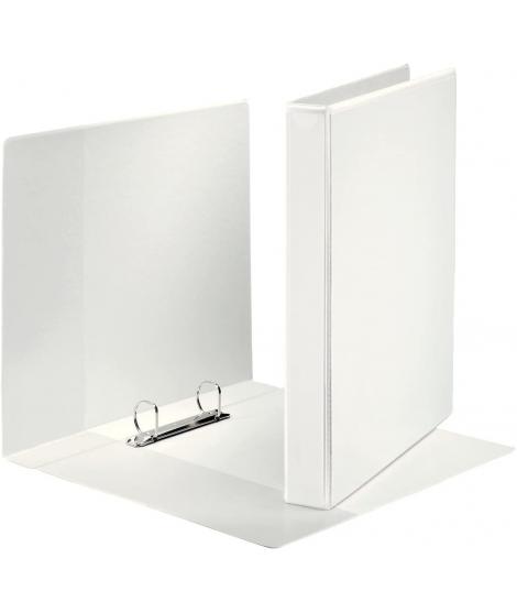 Esselte Canguro Plus Carpeta de Anillas - Formato A4 - Capacidad para 230 Hojas - 2 Anillas de 25mm - Color Blanco