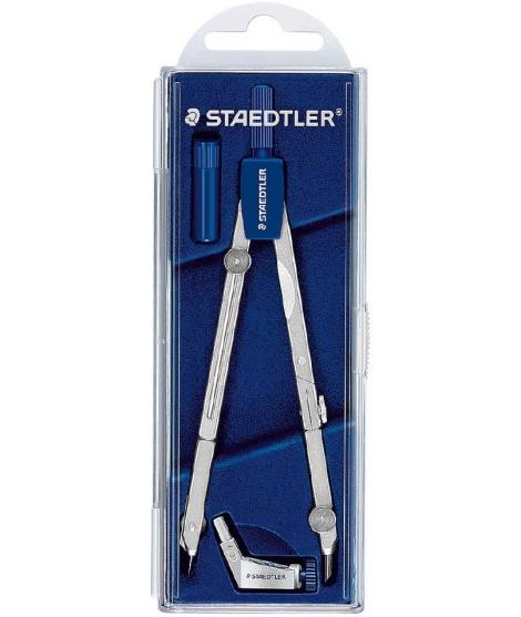 Staedtler Mars 552 02 Compas de Precision - Alargadera Telescopica - Pata Articulada