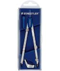 Staedtler Mars 552 02 Compas de Precision - Alargadera Telescopica - Pata Articulada