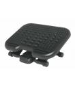 Kensington Reposapies Solemassage - Altura Ajustable 7,5-12,5cm - Inclinacion 30 Grados - Superficie Estimulante - Color Negro