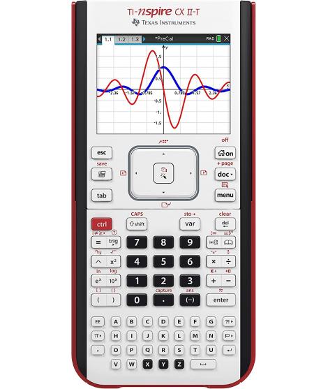 Texas Instruments TI-Nspire CX II-T Calculadora Gráfica Digital a Color Blanco, EDINLPF