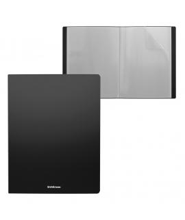 Erichkrause Carpetas con Fundas Matt Classic - 10 Fundas - Tamaño A4 - Color Negro