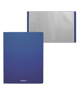 Erichkrause Carpetas con Fundas Matt Classic - 10 Fundas - Tamaño A4 - Color Azul
