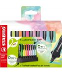 Stabilo Green Boss Set de Mesa de 8 Marcadores Fluorescentes - Fabricado con un 83% de Plastico Reciclado - Trazo entre 2 y 5mm 