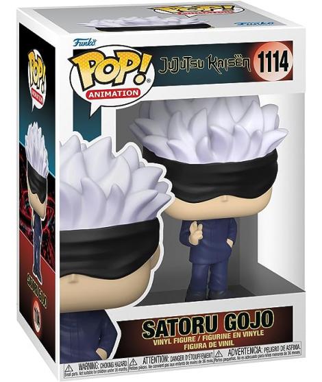 Funko Pop Animacion Jujutsu Kaisen Satoru Gojo - Figura de Vinilo - Altura 9.5cm aprox.