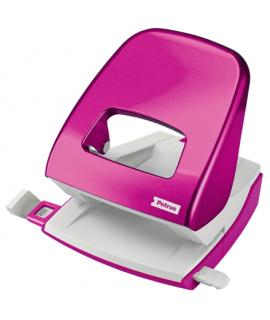 Petrus 62 Taladro Perforador - Hasta 30 Hojas - Marcas de Formato - Punzones 5.5mm - Color Fucsia