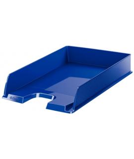 Esselte Europost Bandeja Portadocumentos - Formato Vertical - A4 - Espacio para Etiqueta Identificativa - Color Azul