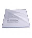 Esselte Caja de 50 Dossiers Uñero PVC 250 Micras - Tamaño Folio - Transparente