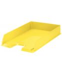 Esselte Europost Vivida Bandeja Portadocumentos - Formato Vertical - A4 - Espacio para Etiqueta Identificativa - Color Amarillo