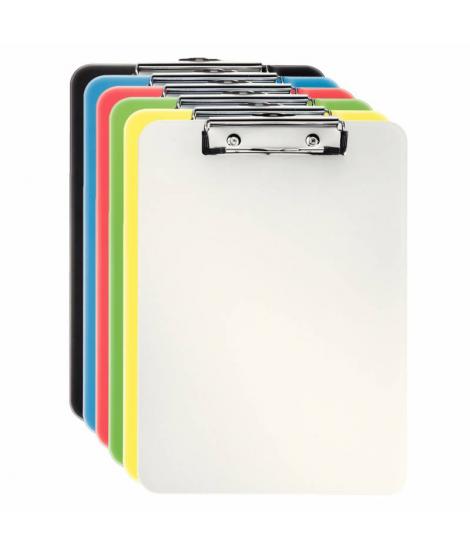 Esselte Carpeta con Pinza Vivida - Resistente Poliestireno Translucido - Gancho para Colgar - A4 - Surtido - Capacidad para 80 H