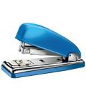 Petrus 226 WOW Grapadora Metalica + Caja de 200 Grapas - Hasta 30 Hojas - Grapado Cerrado, Abierto y Clavado - Color Azul Metali