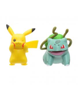 Jazwares Pack Aleatorio de 2 Figuras Pokemon de Combate de 5cm o 1 Figura de 8 cm - Figura de Coleccion