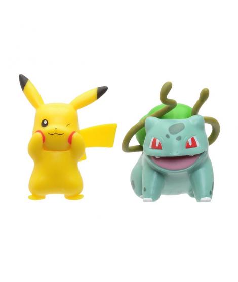 Jazwares Pack Aleatorio de 2 Figuras Pokemon de Combate de 5cm o 1 Figura de 8 cm - Figura de Coleccion