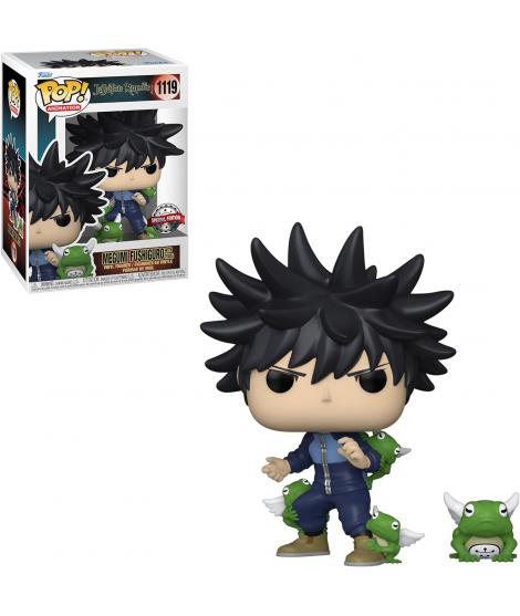 Funko Pop Animacion Jujutsu Megumi con Sapos Edicion Especial - Figura de Vinilo - Altura 9.5cm aprox.