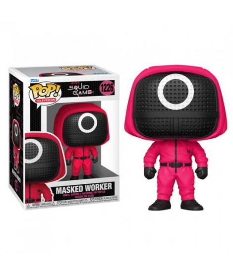 Funko Pop Television El Juego del Calamar Soldado Rojo Mascara Circulo - Figura de Vinilo - Altura 9cm aprox.