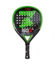 Set Hyena Pala de Padel - Forma Redonda - Marco 100% Carbono - Cara 100% Carbono 3K - Nucleo Goma Eva Extra Soft