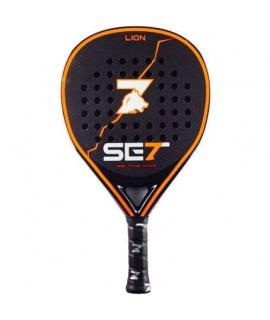 Set Lion Pala de Padel - Forma Lagrima - Marco 100% Carbono - Cara 100% Carbono 3K - Nucleo Goma Black Eva Compressed