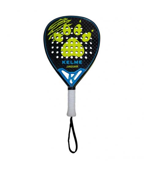 Kelme Jaguar Pala de Padel - Forma Lagrima - Marco y Cara 100% Carbono - Nucleo Black Eva Soft Ultra