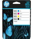 HP 934 + 935 Pack de 4 Cartuchos de Tinta Originales - 6ZC72AE